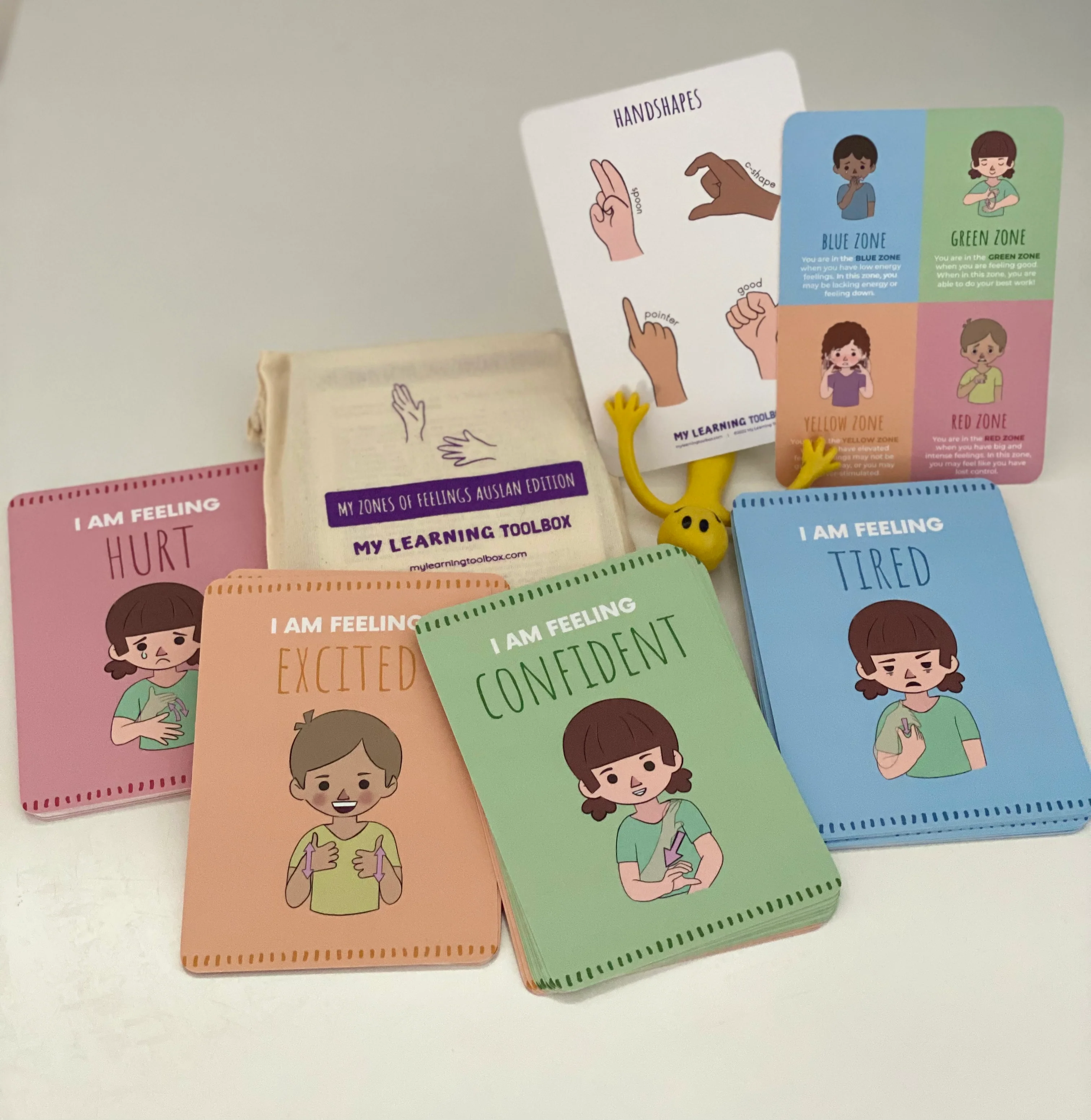 Zones of Feeling Auslan Cards | Flash Cards - Image 5